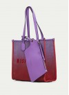 Hispanitas Bolsos BV243239 Shopper Bag - Violet / Red