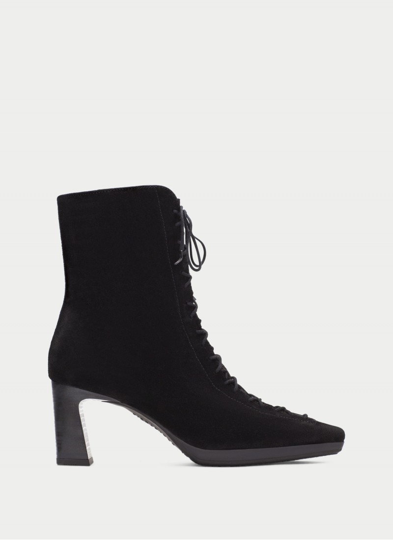 Bangkok HI265227 Boots - Black Leather