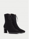Bangkok HI265227 Boots - Black Leather