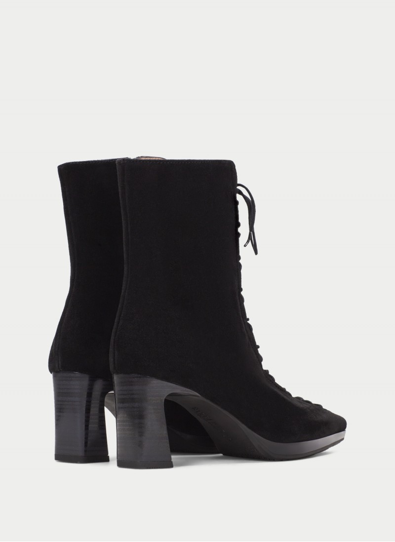 Bangkok HI265227 Boots - Black Leather