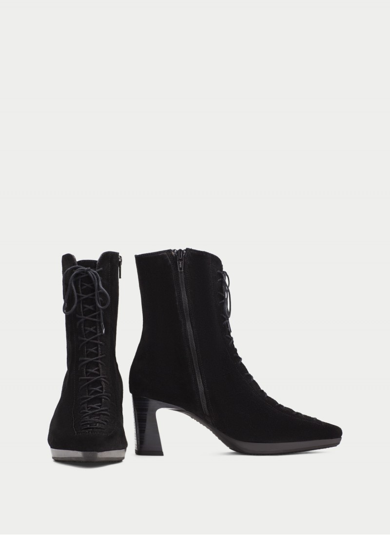 Bangkok HI265227 Boots - Black Leather