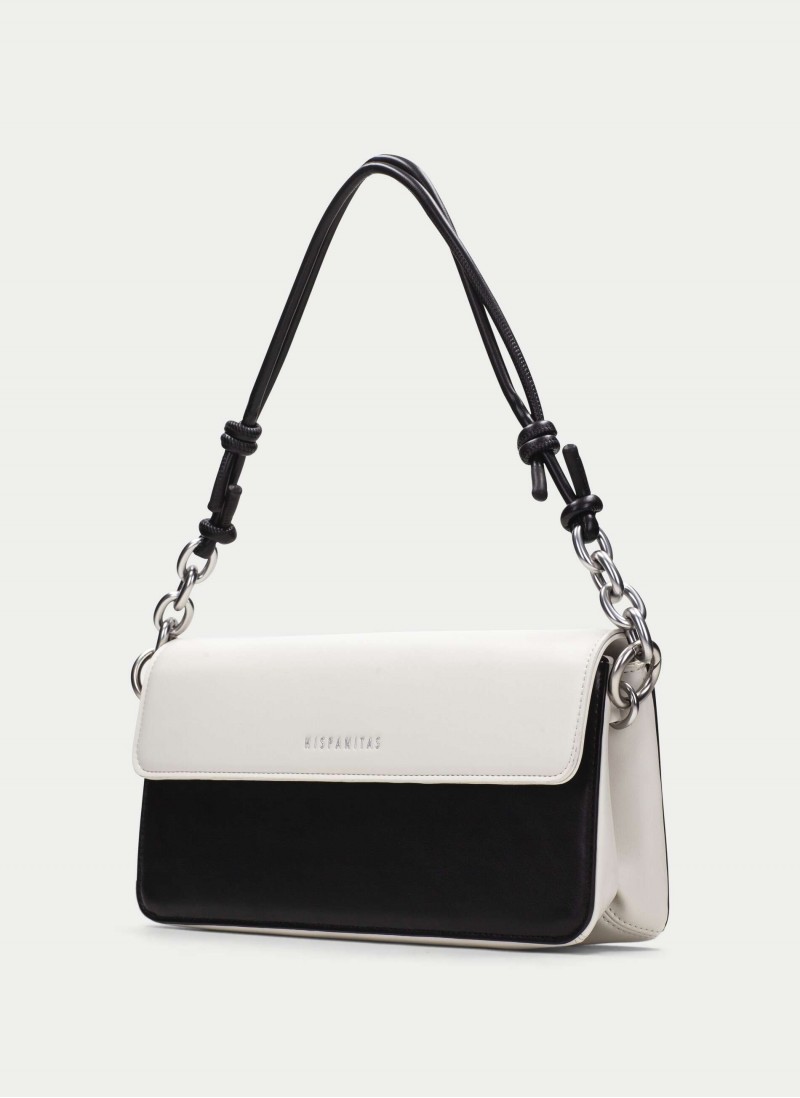 Bolsos BV264731 Shoulder Bag - Black White Bolsos BV264731 Shoulder Bag - Black White