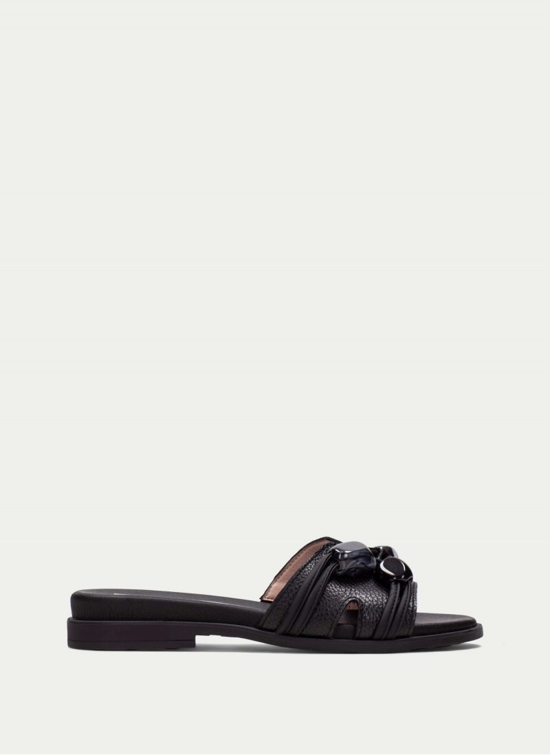 Bali HV264683 Mules - Black Bali HV264683 Mules - Black