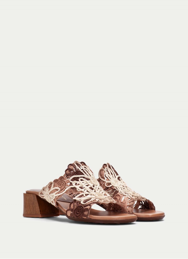 Tulipan HV264841 Mules - Natural Tulipan HV264841 Mules - Natural