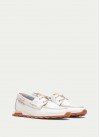 Zinnia HV264603 Sport Moccasins - White Zinnia HV264603 Sport Moccasins - White