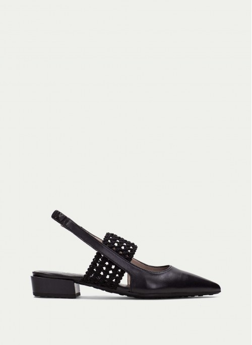  Lila HV264778 Slingbacks - Black 
