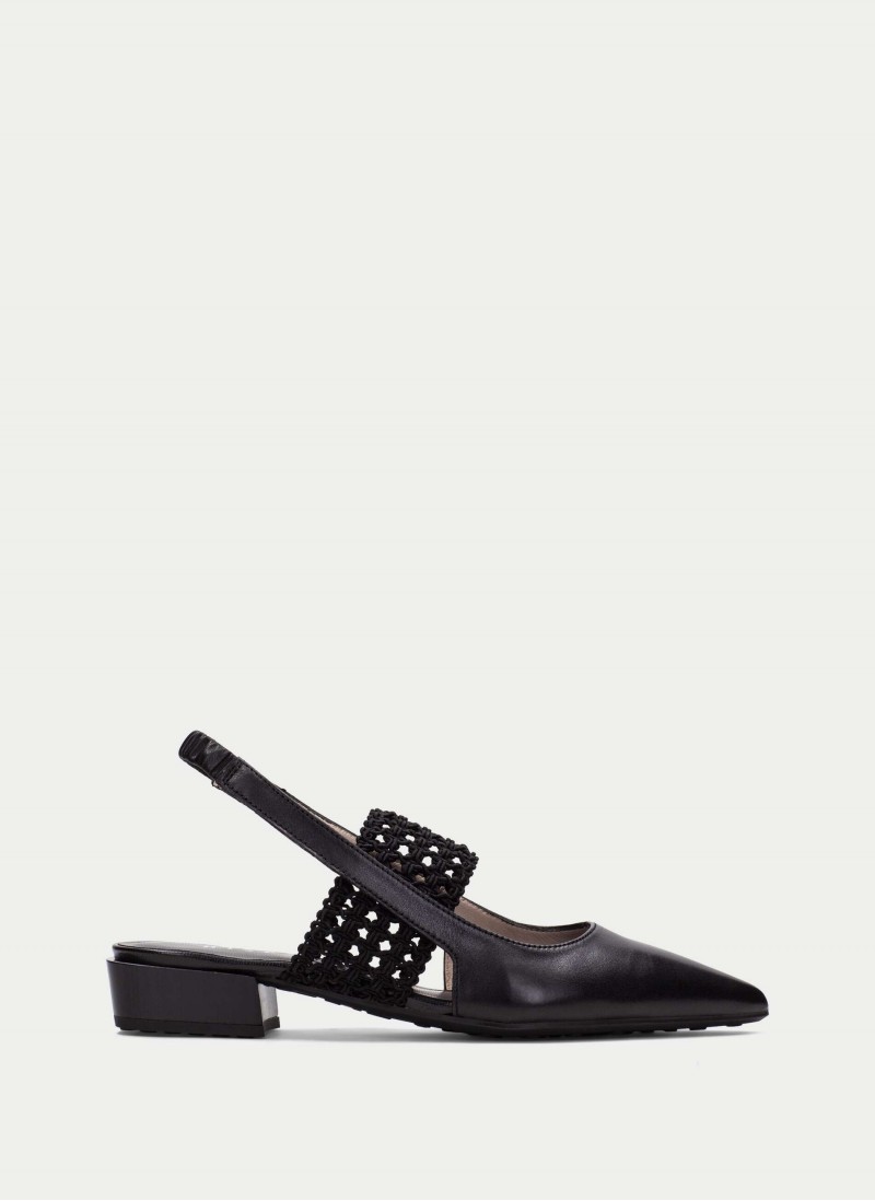 Lila HV264778 Slingbacks - Black