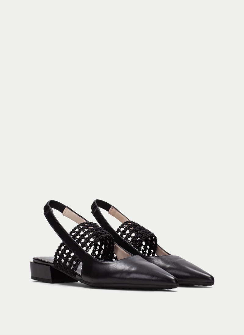 Lila HV264778 Slingbacks - Black