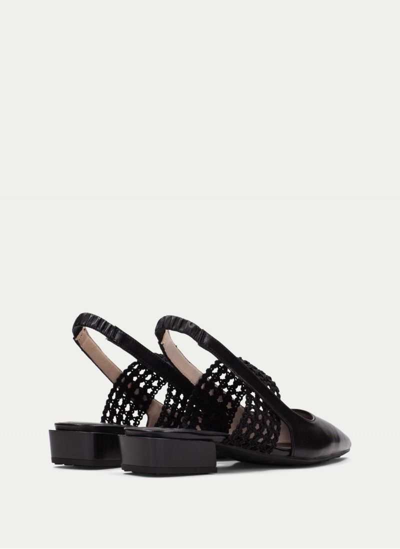 Lila HV264778 Slingbacks - Black