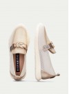Oregon HV264857 Sport Moccasins - White Champagne Oregon HV264857 Sport Moccasins - White Champagne