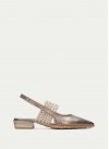 Turin HV264866 Slingbacks - Metal Taupe