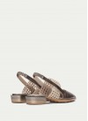 Turin HV264866 Slingbacks - Metal Taupe