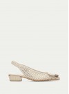 Azucena RHV264658 Slingbacks - White Azucena RHV264658 Slingbacks - White