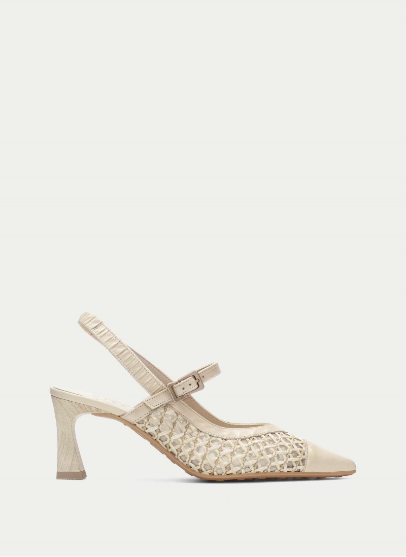 Giorgia RHV264671 Slingbacks - Cream