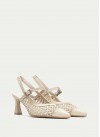 Giorgia RHV264671 Slingbacks - Cream