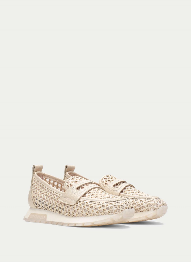 Oregon RHV264856 Sport Moccasins - Cream