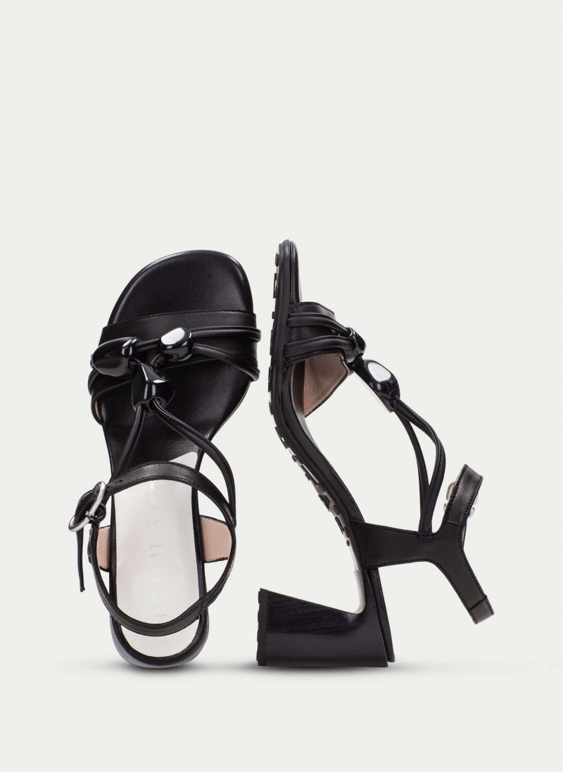 Orquidea HV264635 Heeled Sandals - Black Orquidea HV264635 Heeled Sandals - Black