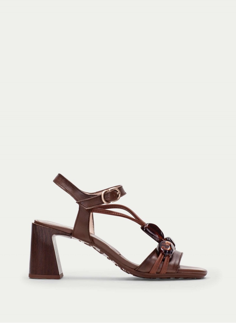 Orquidea HV264635 Heeled Sandals - Hazelnut Orquidea HV264635 Heeled Sandals - Hazelnut