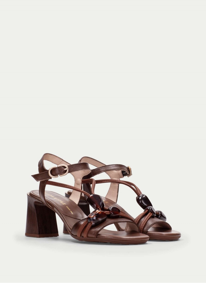 Orquidea HV264635 Heeled Sandals - Hazelnut Orquidea HV264635 Heeled Sandals - Hazelnut