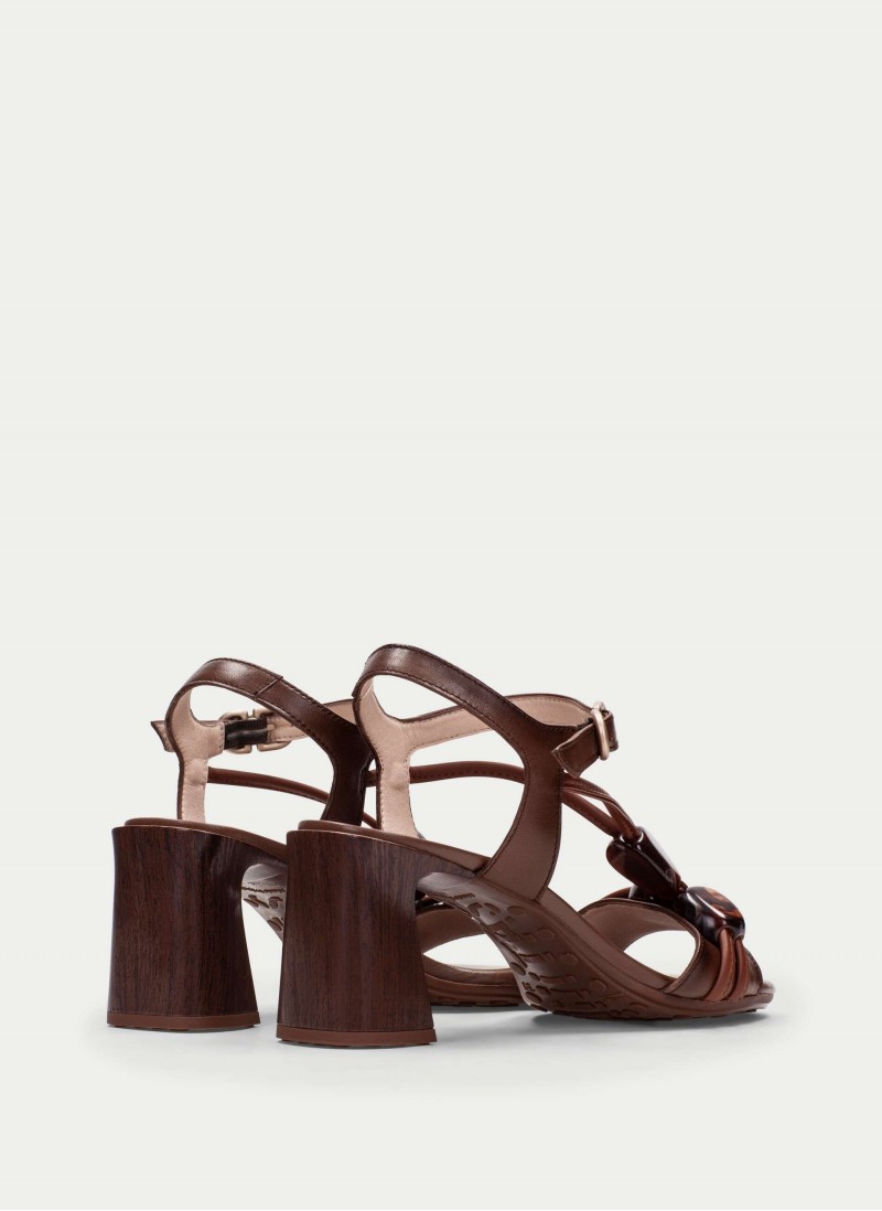 Orquidea HV264635 Heeled Sandals - Hazelnut Orquidea HV264635 Heeled Sandals - Hazelnut