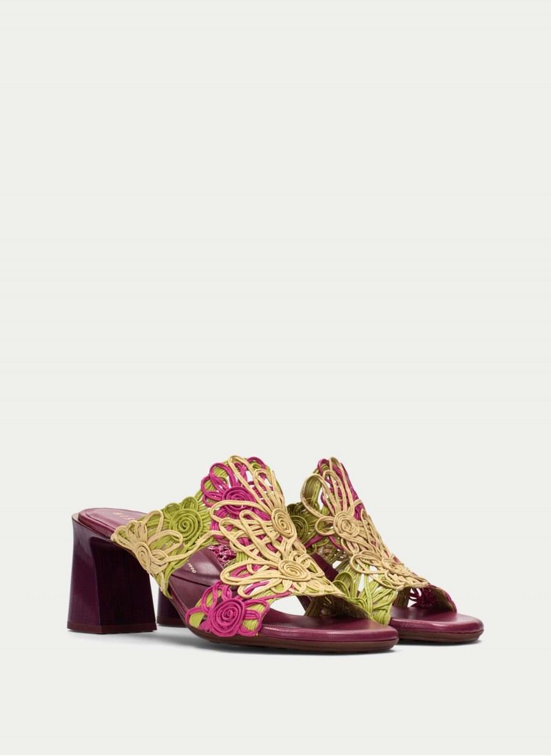 Orquidea HV264801 Heeled Mules - Multi Orquidea HV264801 Heeled Mules - Multi