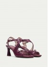Rosa HV264814 Heeled Sandals - Cherry