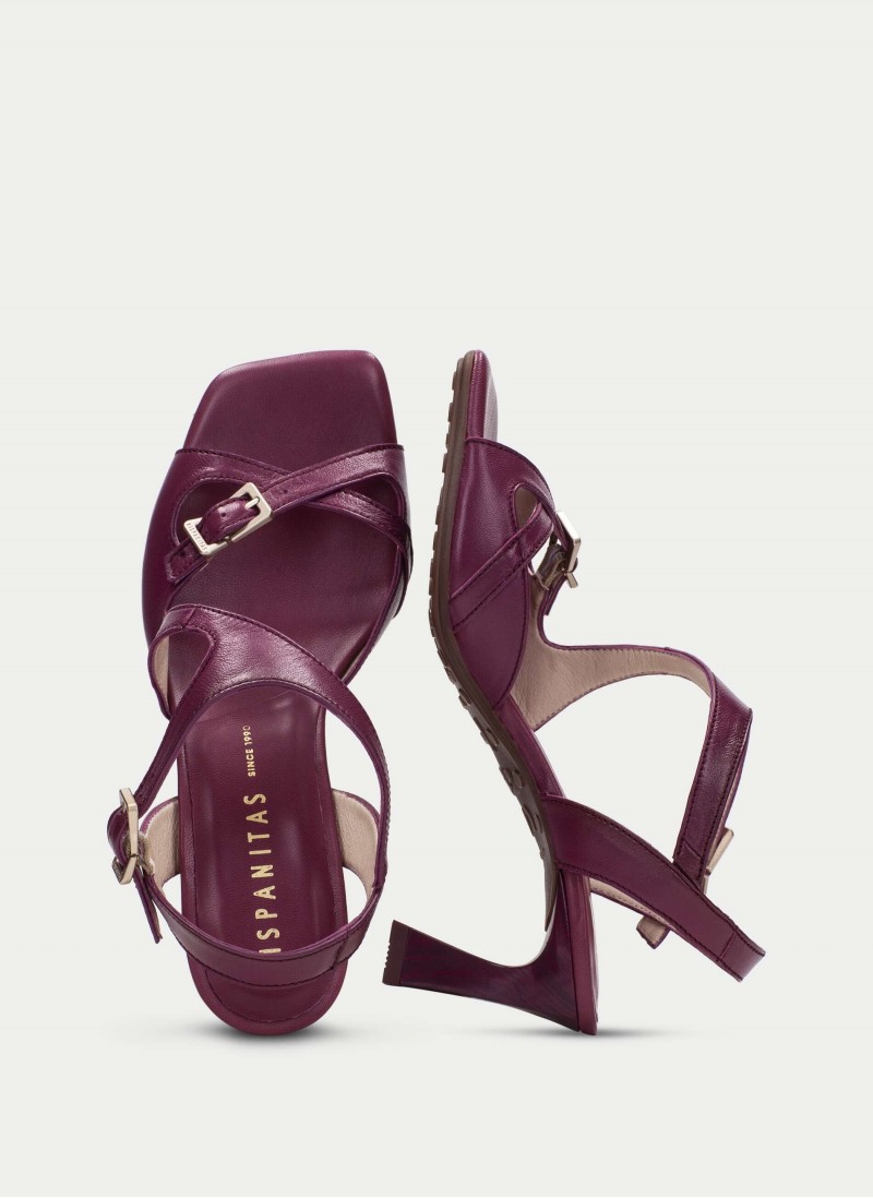 Rosa HV264814 Heeled Sandals - Cherry