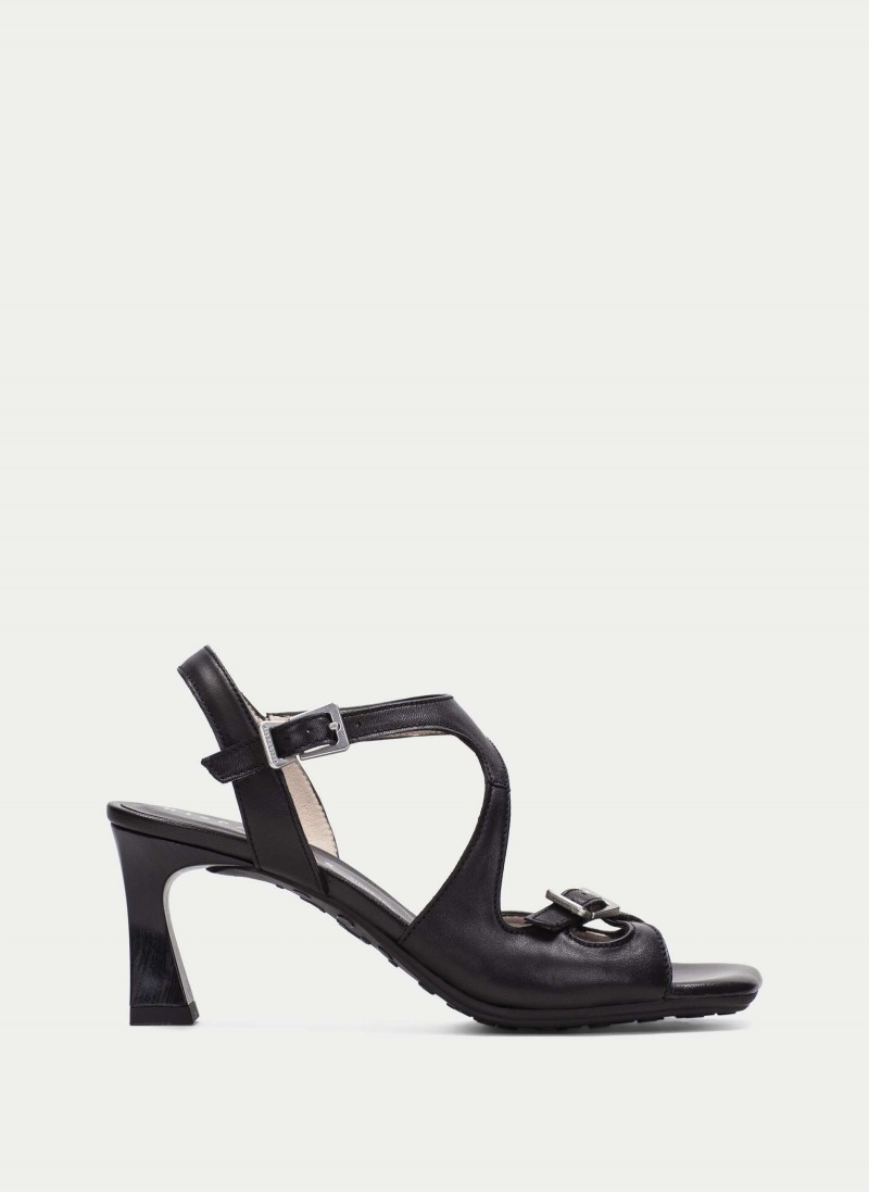 Rosa HV264814 Heeled Sandals - Black Rosa HV264814 Heeled Sandals - Black