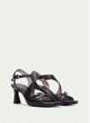 Rosa HV264814 Heeled Sandals - Black Rosa HV264814 Heeled Sandals - Black