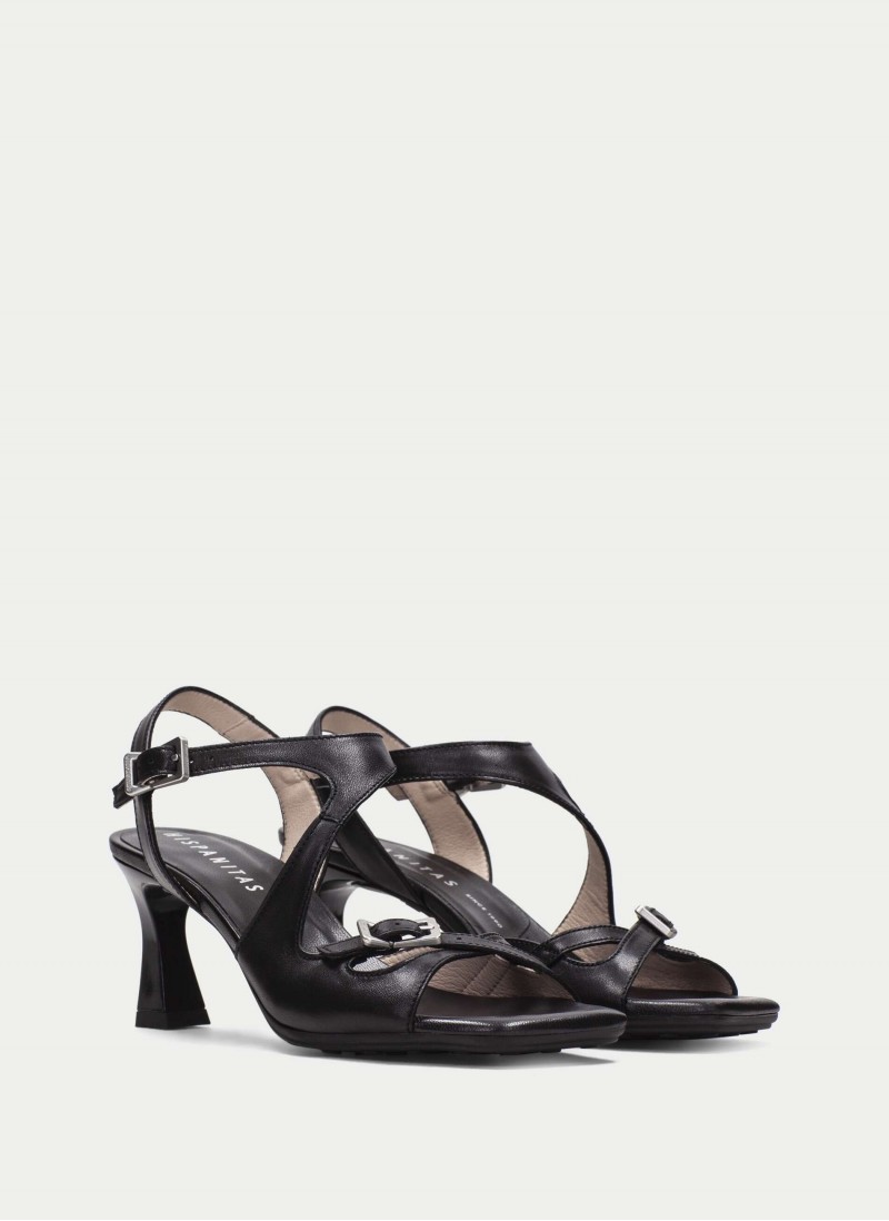Rosa HV264814 Heeled Sandals - Black Rosa HV264814 Heeled Sandals - Black