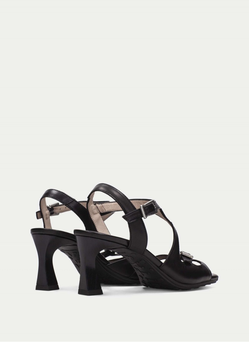 Rosa HV264814 Heeled Sandals - Black Rosa HV264814 Heeled Sandals - Black
