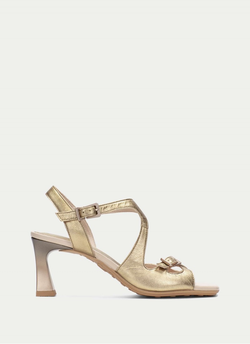 Rosa HV264814 Heeled Sandals - Platinum Rosa HV264814 Heeled Sandals - Platinum