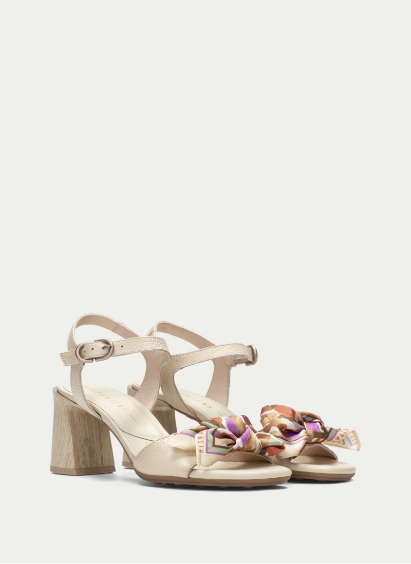 Orquidea HV264868 Heeled Sandals - Cream Orquidea HV264868 Heeled Sandals - Cream