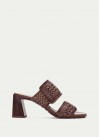 Orquidea RHV264747 Heeled Mules - Avellana Orquidea RHV264747 Heeled Mules - Avellana