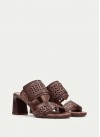 Orquidea RHV264747 Heeled Mules - Avellana Orquidea RHV264747 Heeled Mules - Avellana
