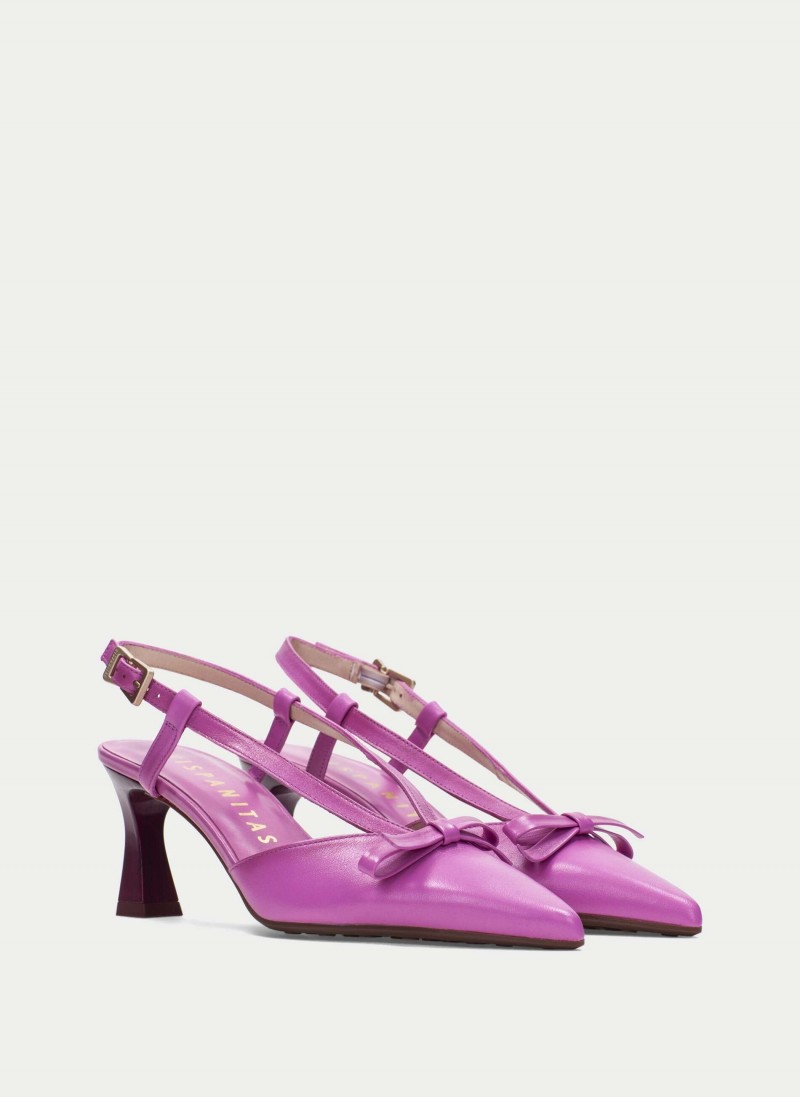 Giorgia HV264678 Heeled Slingbacks - Pink Giorgia HV264678 Heeled Slingbacks - Pink
