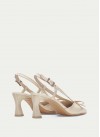 Giorgia HV264678 Heeled Slingbacks - Cream