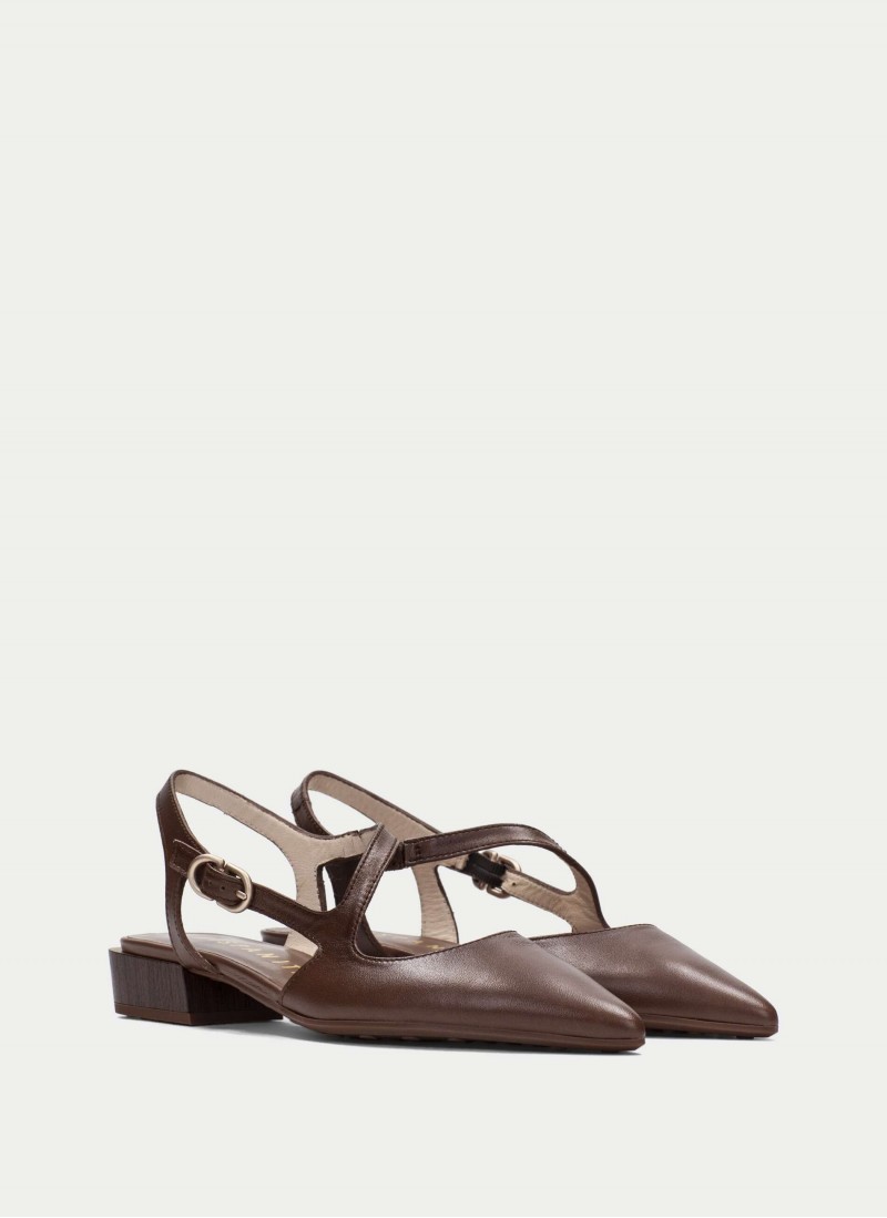 Lila HV264773 Slingbacks - Avellana Lila HV264773 Slingbacks - Avellana