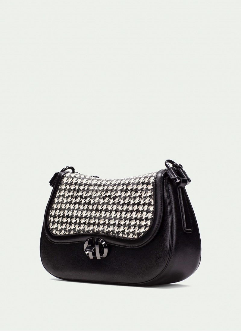 Bolsos BI254150 Shoulder Bag - Black/White