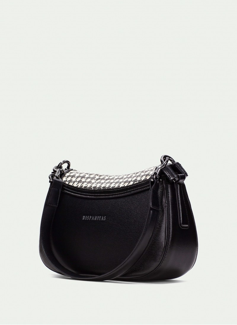 Bolsos BI254150 Shoulder Bag - Black/White