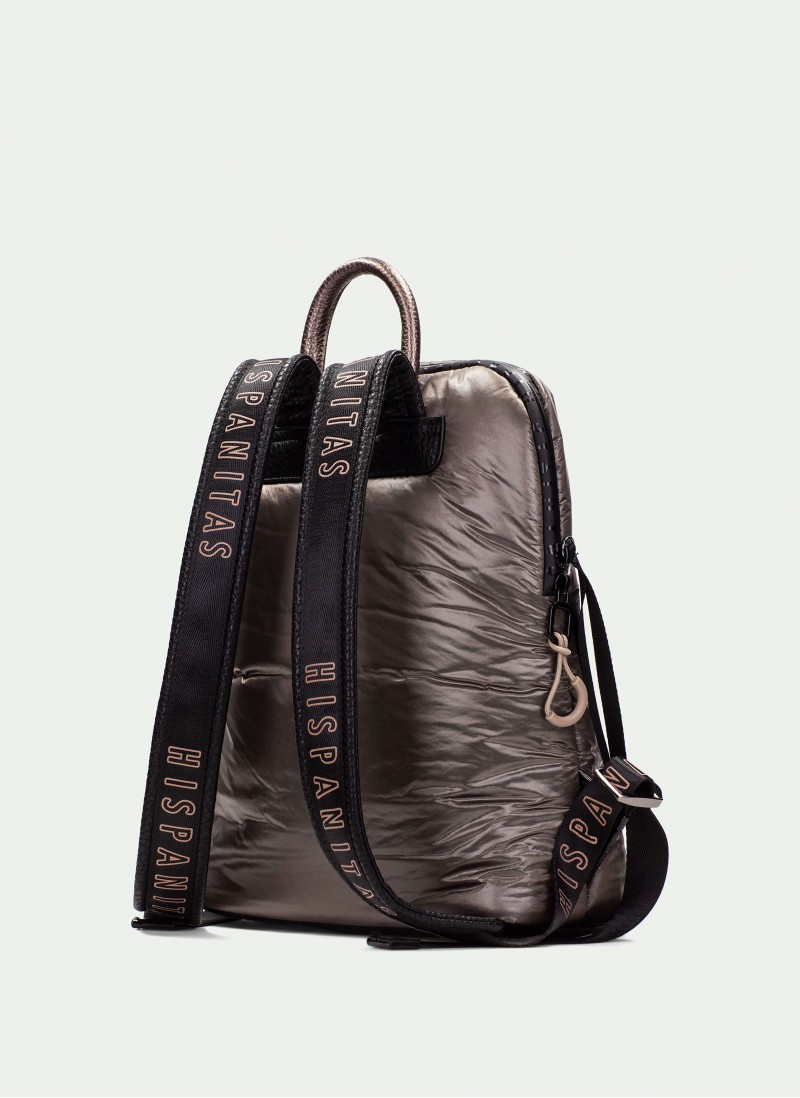 Bolsos BI254159 Backpack - Bronze Topo